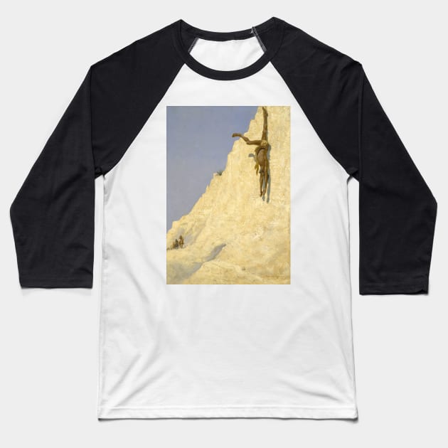 The Transgressor by Frederic Remington Baseball T-Shirt by Classic Art Stall